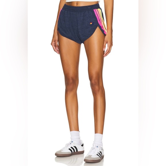 Aviator Nation 5 Stripe Jogger Shorts - Picture 13 of 17